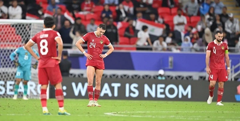 Indonesia Dikalahkan Irak 1-3 di Laga Perdana Piala Asia 2023 Qatar