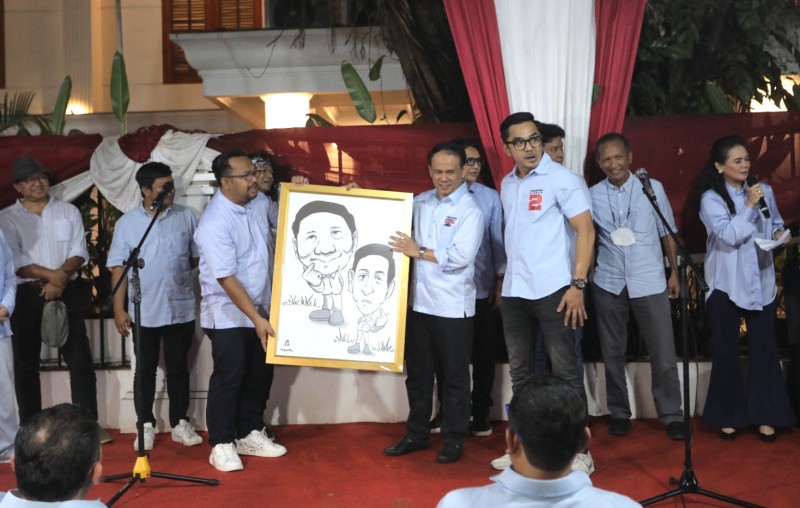 Seniman Industri Kreatif Dukung Penuh Capres-Cawapres Prabowo-Gibran