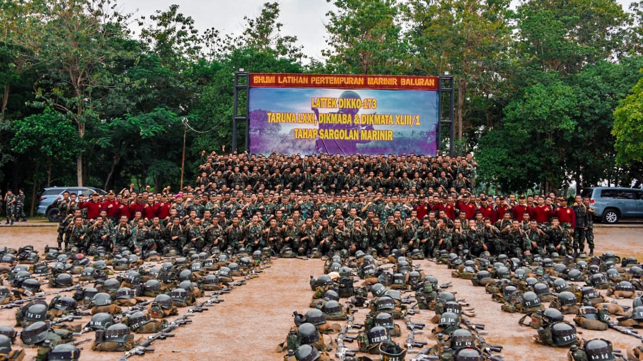 Dankodiklatal: Jadilah Prajurit Marinir Sejati yang Tidak Pernah Mengecewakan Negara