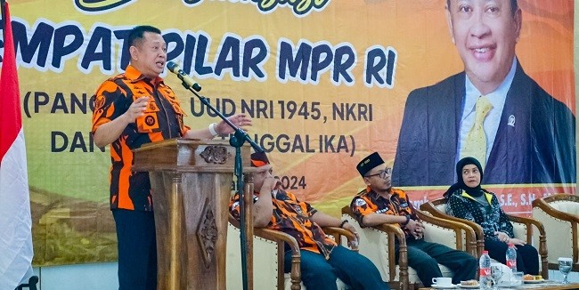 Ketua MPR RI Kembali Tegaskan Pemuda Pancasila Tidak Kemana-mana Tapi Ada Dimana-mana