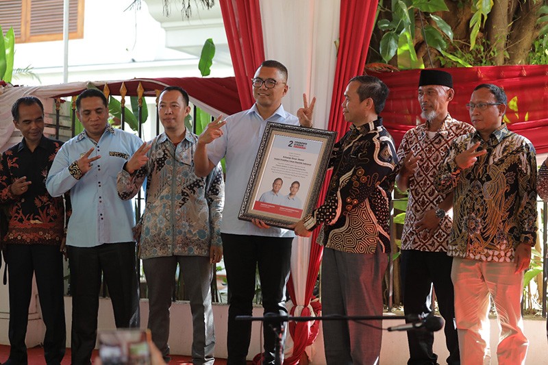 Keluarga Besar Alumni KPU RI Dukung Capres-Cawapres Prabowo-Gibran