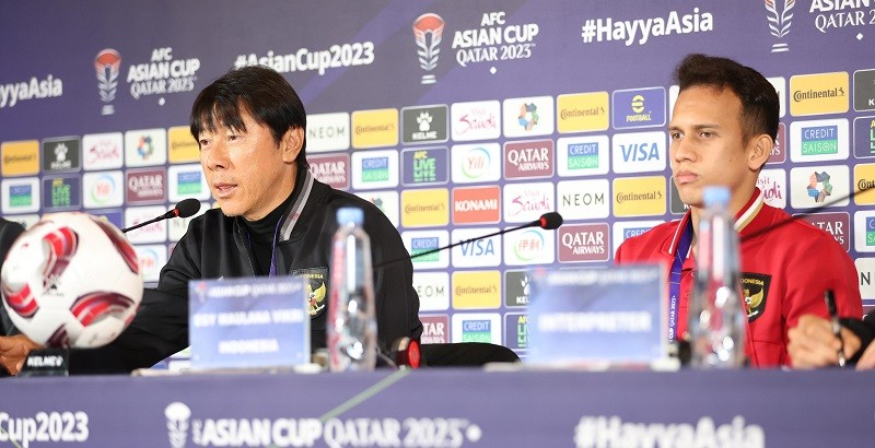 Hadapi Jepang, Shin Tae-yong  Berharap Squad Garuda Tampil Bagus