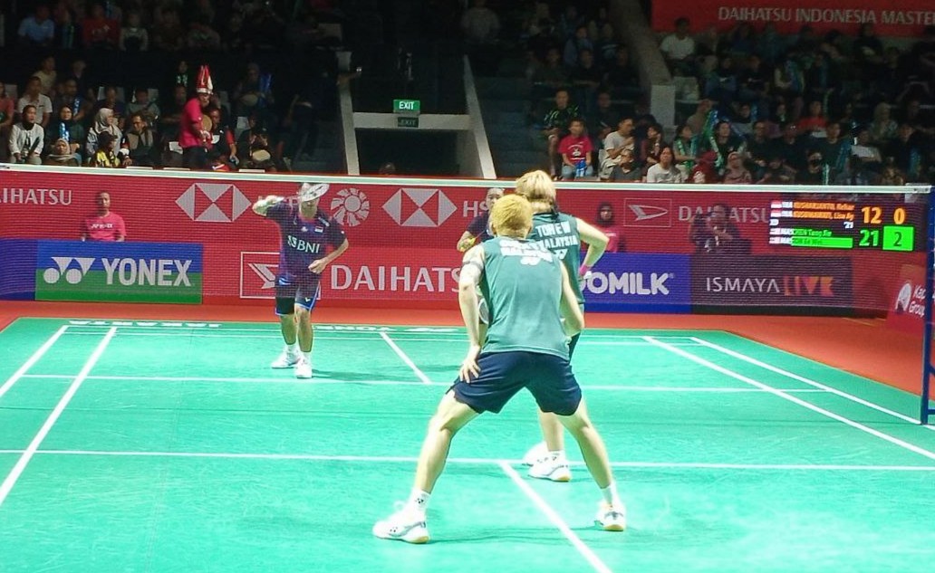 Gemuruh Penonton di Stadion Bikin Rehan/Lisa Tumbangkan Chen/Toh