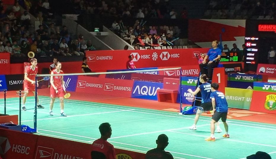 Hiroki/Saito Bendung Langkah Jiang/Wei ke Semi Final Indonesia Master 2024