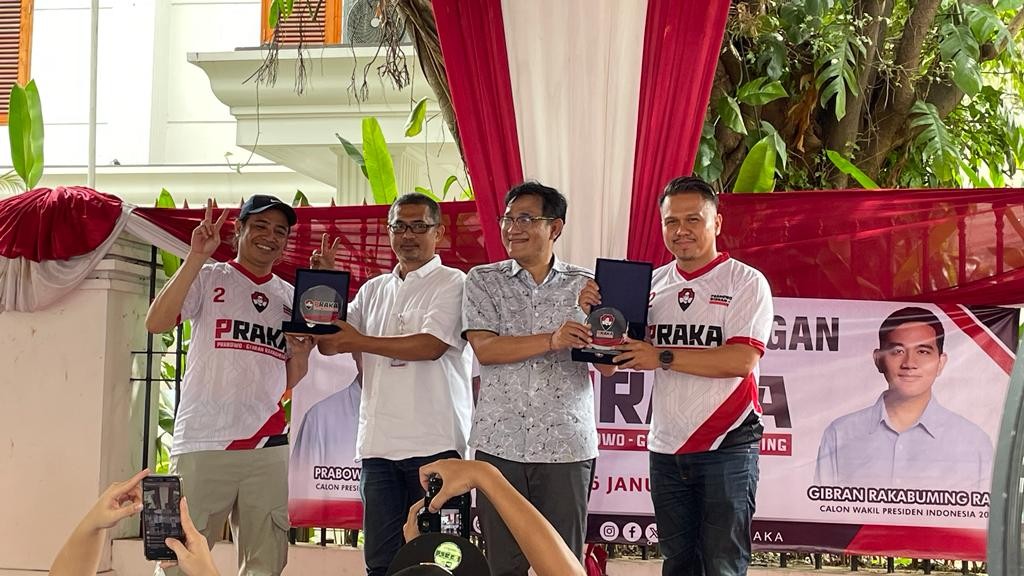 Pilih Capres yang Libatkan Anak Muda, Relawan Praka Deklarasi Dukung Prabowo-Gibran