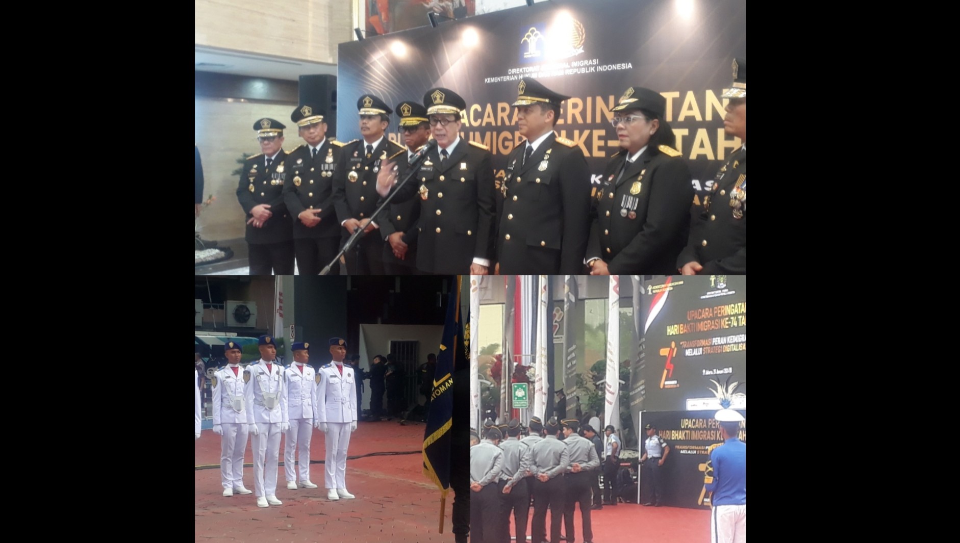 Hari Bhakti Imigrasi ke 74 tahun “Transformasi Peran Keimigrasian Melalui Strategi Digitalisasi