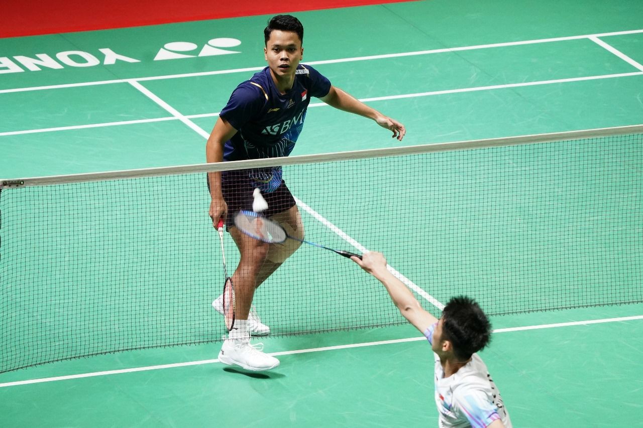 Bertarung Hingga Lelah, Ginting ke Semi Final Indonesia Master 2024