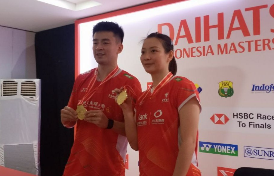 Zheng/Huang Juara Indonesia Master 2024 Sektor Ganda Campuran