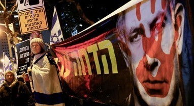 Ribuan Warga Israel Tuntut Pembubaran Pemerintah dan Pemakzulan Netanyahu
