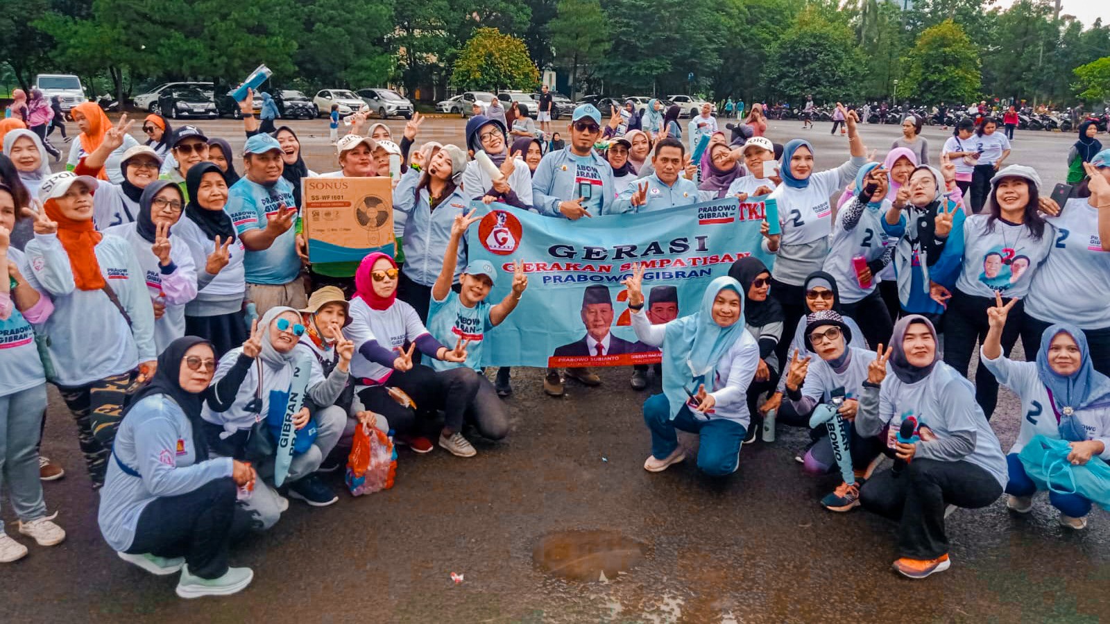 Semarak Senam "Gemoy" di Bumi Perkemahan Cibubur