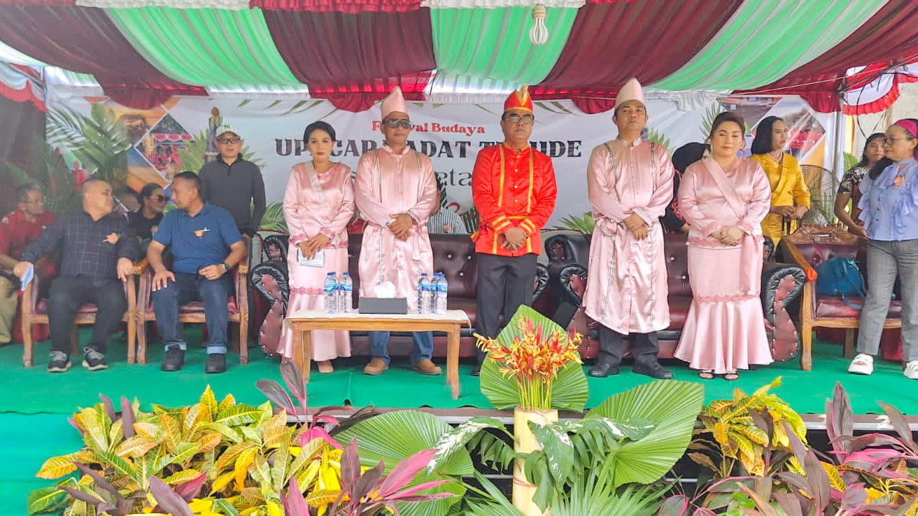 Dansatdik 4 Kodiklatal Hadiri Upacara Adat Sangihe Wujud Lestarikan Budaya Nusantara