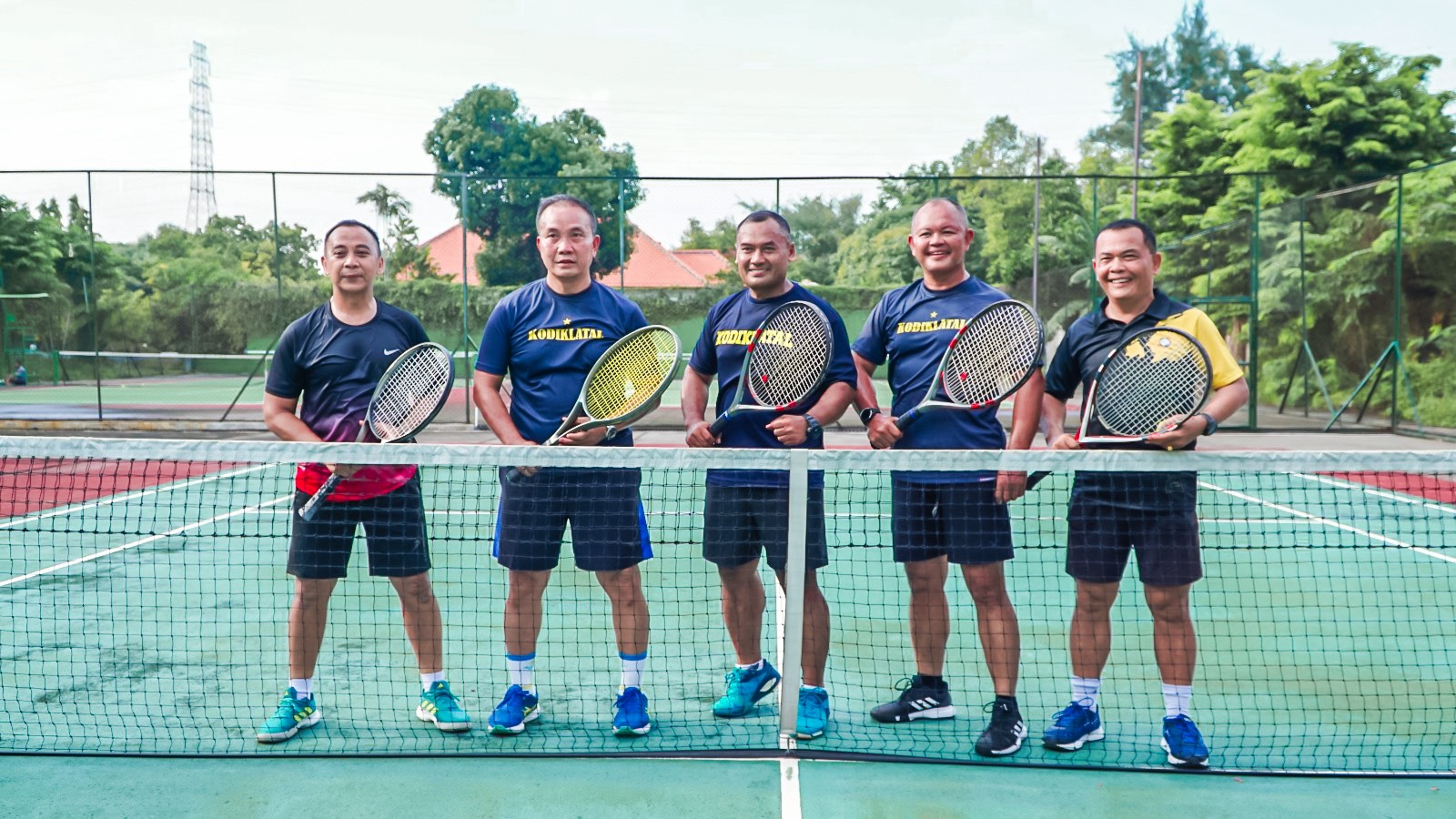 Jaga Stamina, Dankodiklatal Ajak Prajuritnya Bermain Tenis