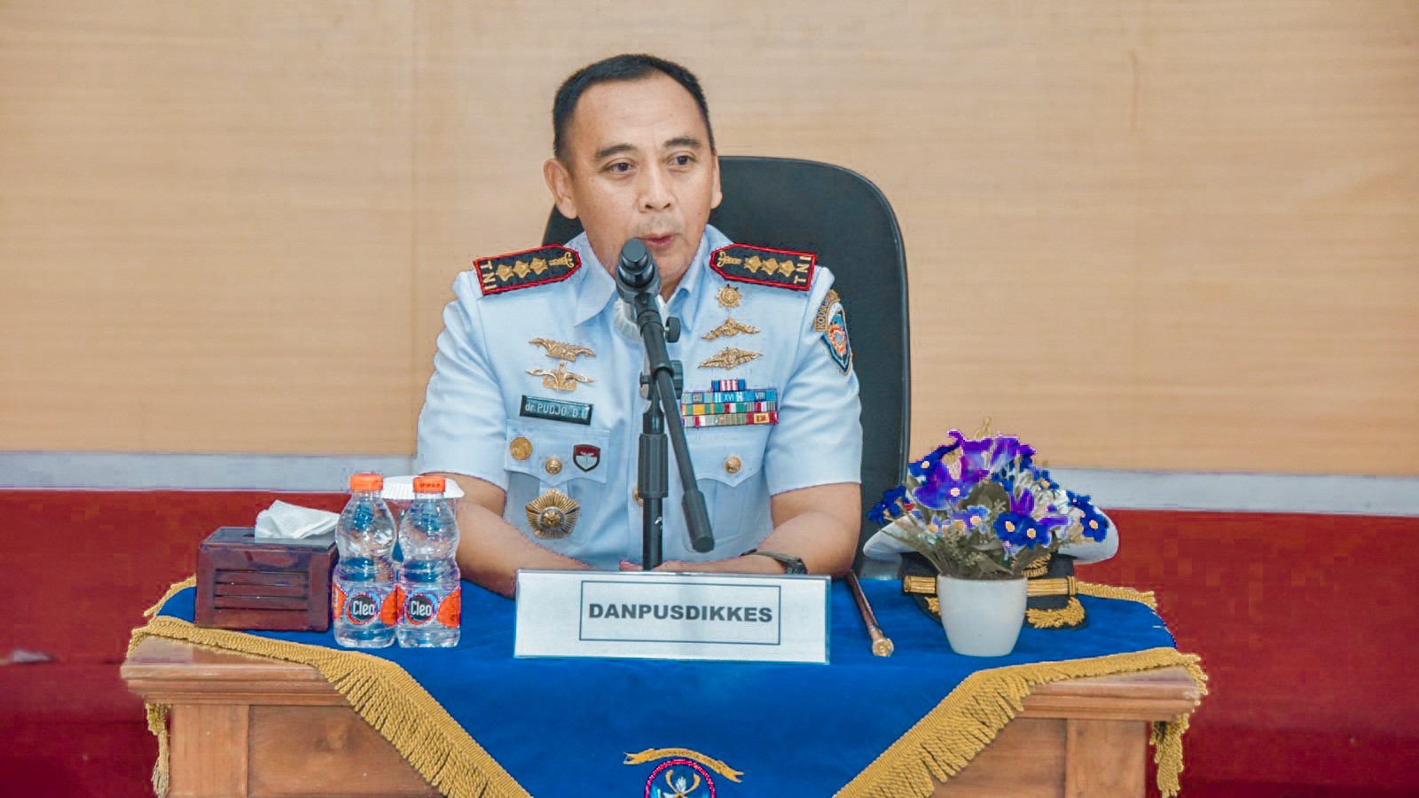 Jelang Tupdik, Danpusdikkes Bekali Calon Prajurit Kesehatan