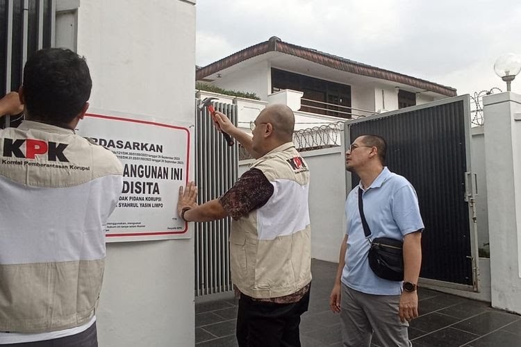 KPK Sita Rumah Mewah Syahrul Yasin Limpo di Jaksel