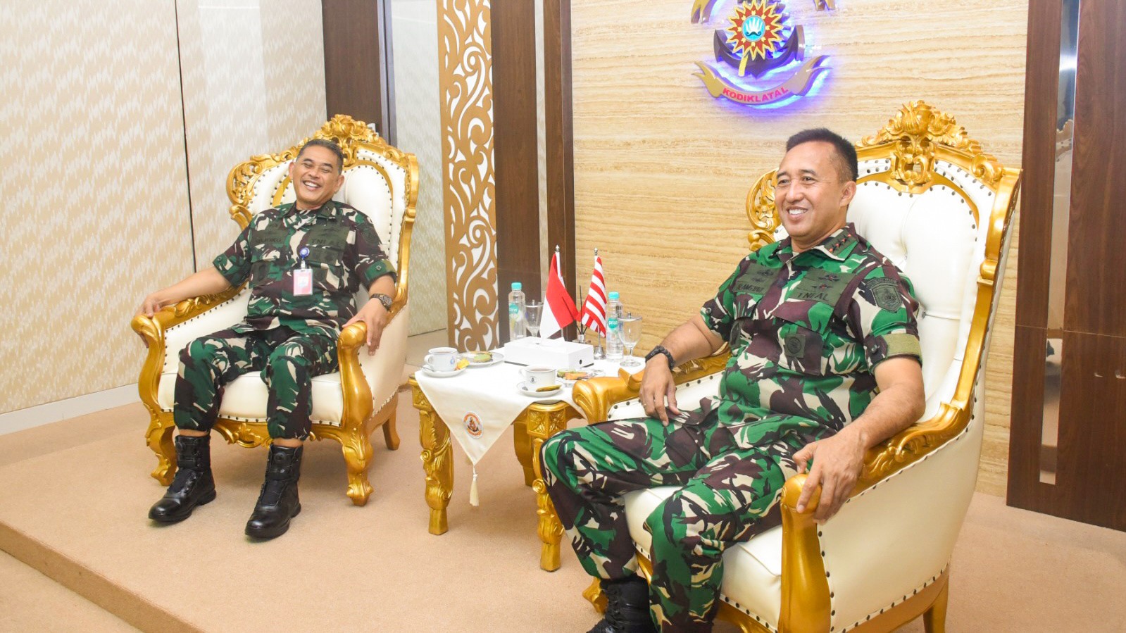 Eratkan Kerja Sama, Dankodiklatal Terima Kunjungan Kepala RSPAL dr. Ramelan