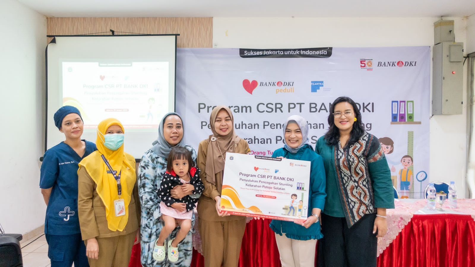 Bank DKI Partisipasi Program Pemberian Gizi Cukup untuk Penanganan Stunting di Jakarta