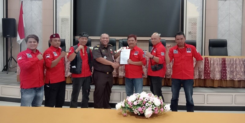 Audiensi Ke Kejari, Repdem Purwakarta Pertanyakan Kasus SPPD Fiktif Tahun Anggaran 2016
