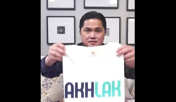 Malu dengan Tagline AKHLAK, Erick Thohir Harusnya Mundur dari Kabinet