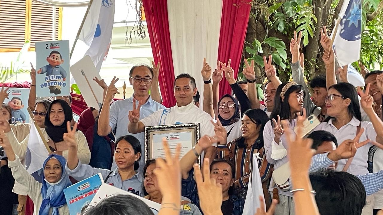 Terima Dukungan Relawan KOPI, TKN Ajak Barisan Prabowo-Gibran Wujudkan Pemilu Damai