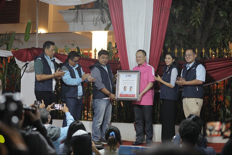 Jaringan Pemimpin Muda (JPM) 08 Deklarasi Dukung Prabowo-Gibran