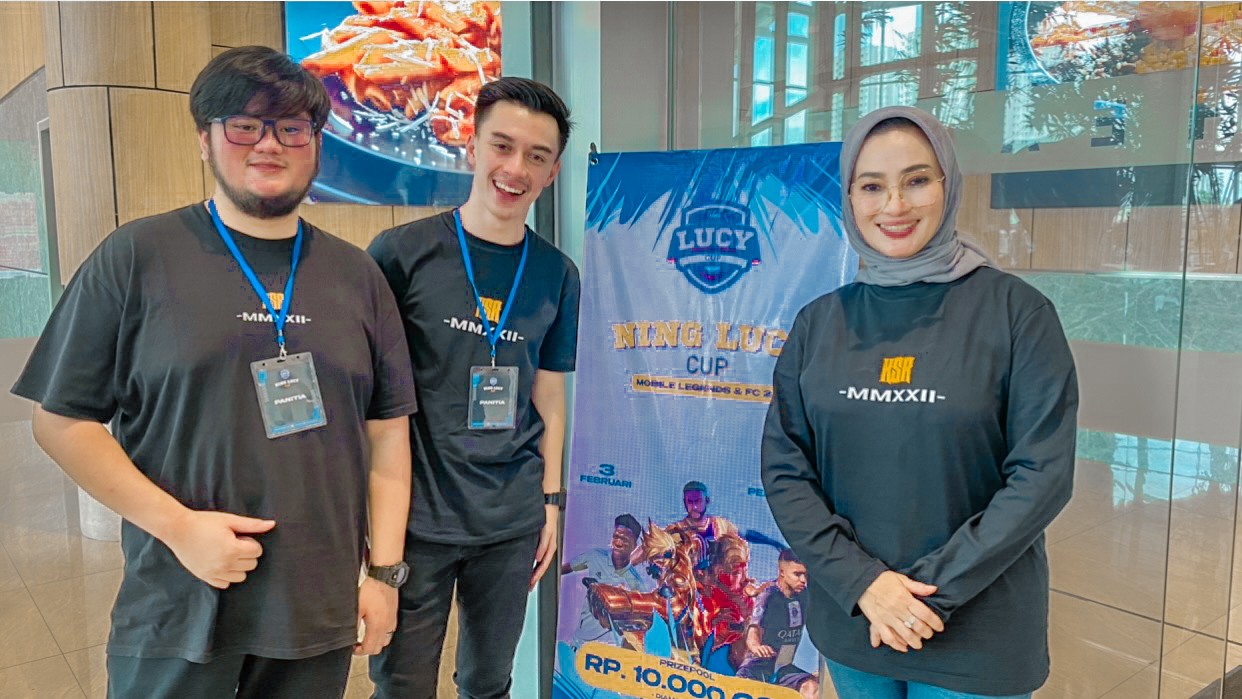 “Ning Lucy Cup” MLBB & FC 24, Lucy Kurniasari Gali Bibit Unggul E-Sports, Diikuti 120 Regu
