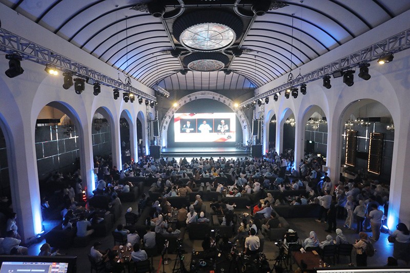 Kreator Indonesia Maju Gelar Nobar Debat Terakhir Capres 2024