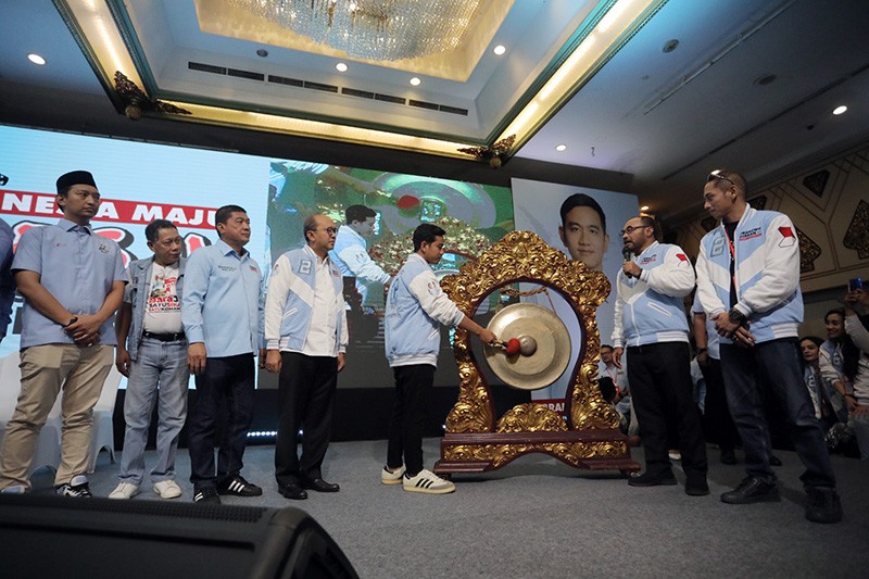 TKN Golf Prabowo-Gibran, Haris Rusly Moti Gelar Silatnas Bersama Cawapres Gibran Rakabuming Raka