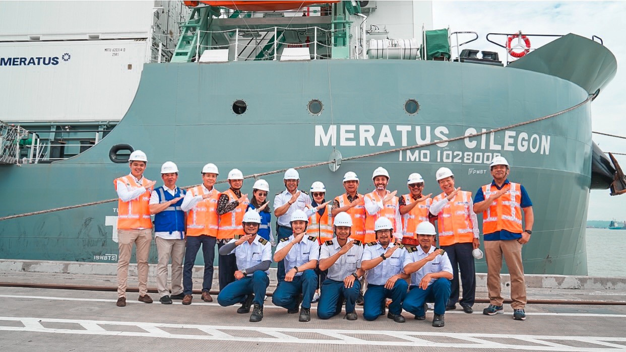 Potensi Menjanjikan, MV Cilegon Meratus Sandar Perdana di TTL
