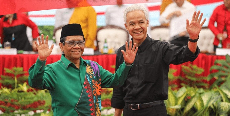 Survei ID Insight, Elektabilitas Ganjar-Mahfud Tertinggi