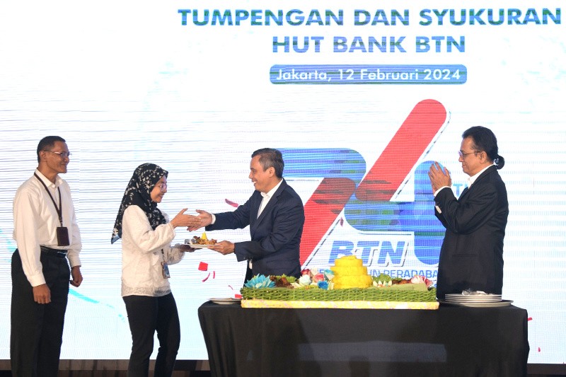 Tumpengan dan Syukuran HUT BTN ke 74