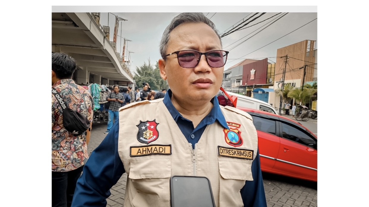 Satgas Pangan Polda Jatim Sidak Harga Bapok di Pasar Tambahrejo Surabaya Jelang Ramadhan
