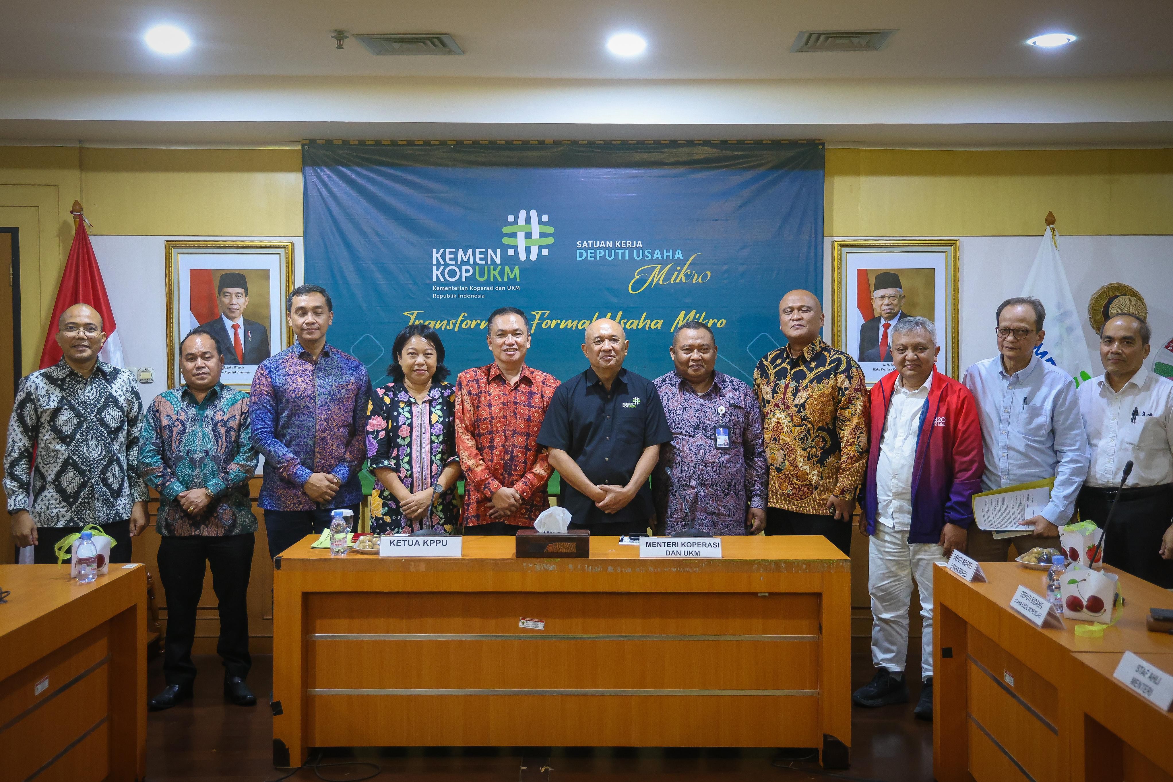 Kemenkop dan KPPU Ingin Tingkatkan Kemitraan UMKM dan Usaha Besar