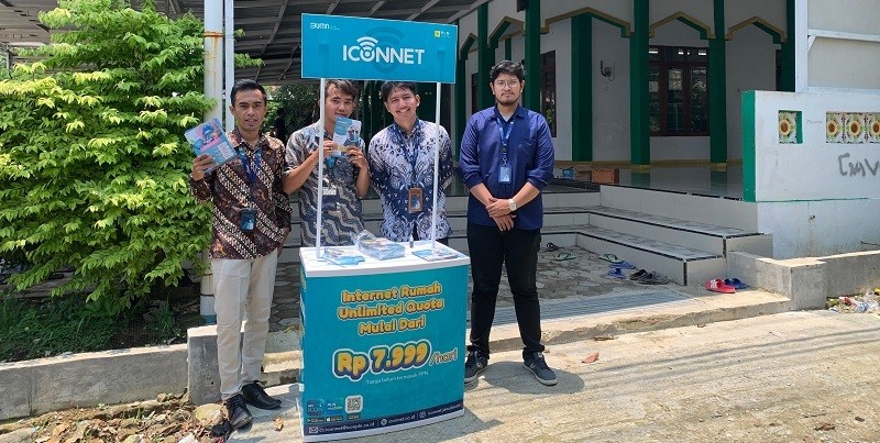 PLN Icon Plus Hadirkan Layanan Internet Gratis Bagi Warga Arjawinangun, Cirebon 