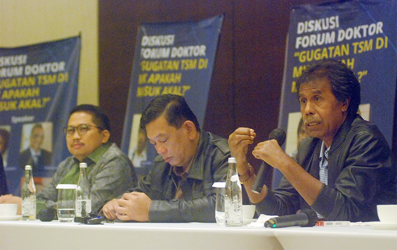 Diskusi Forum Doktor "Gugatan TSM di MK Apakah Masuk Akal?"