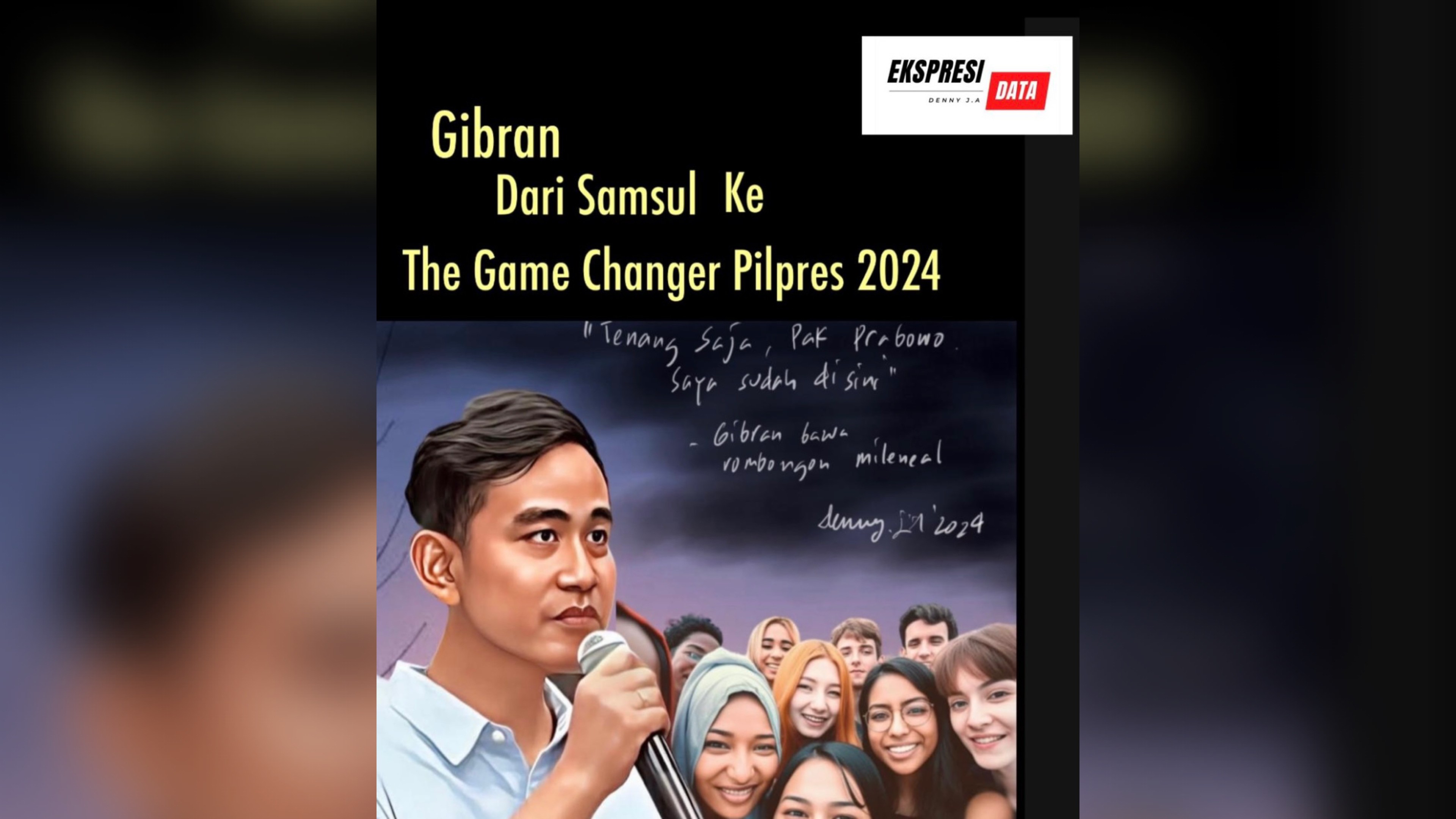 Gibran: Dari Si Samsul Menjadi Game Changer di Pilpres 2024