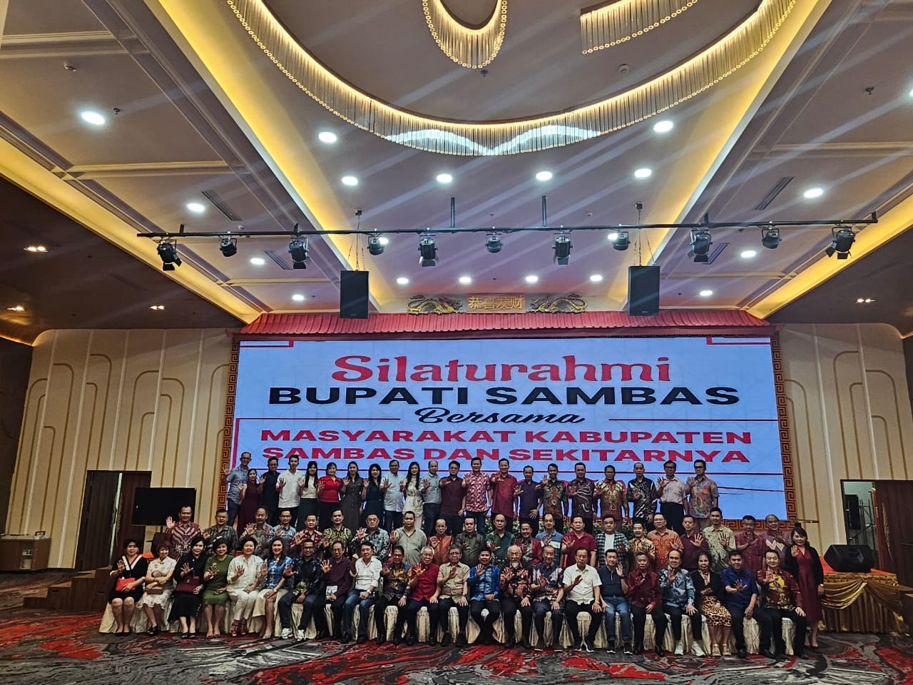 Bupati Sambas Ajak Masyarakat di Perantauan Bangun Kampung Halaman