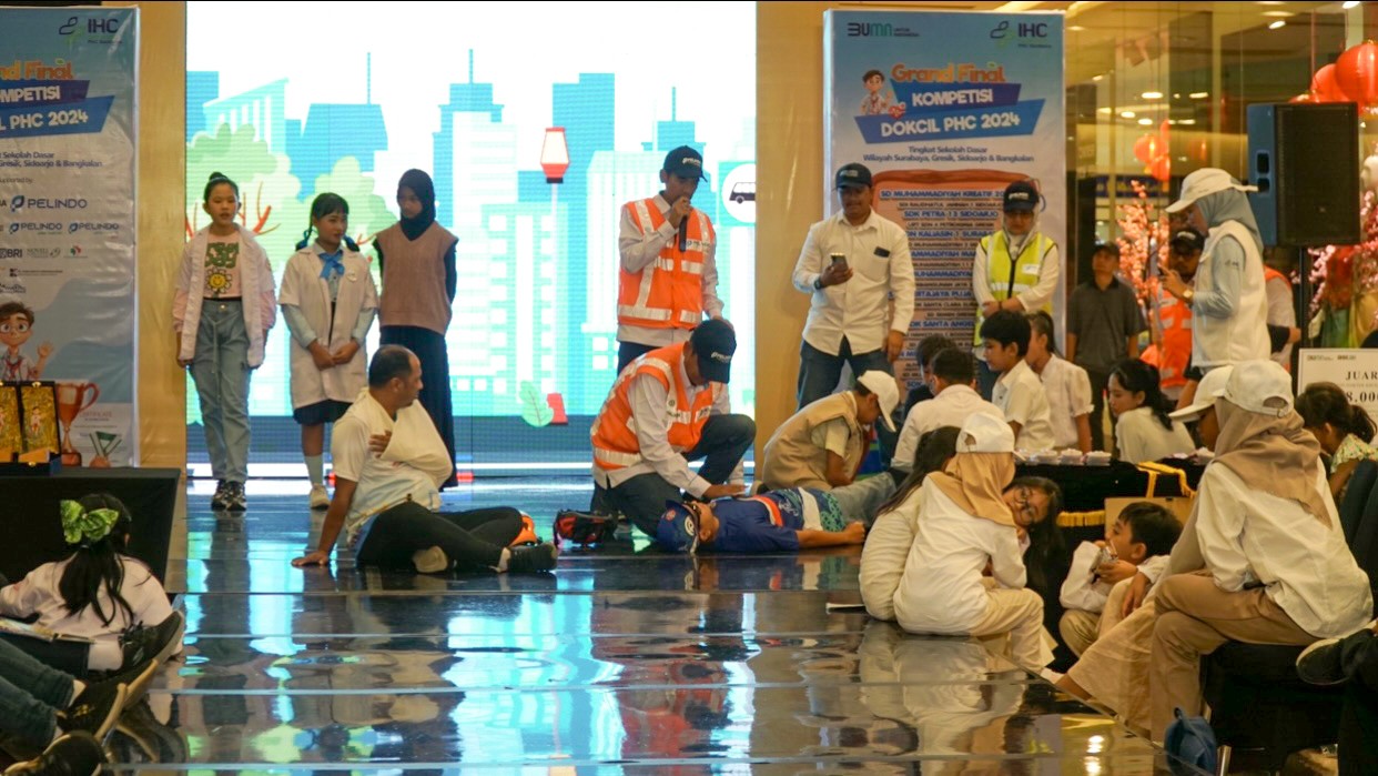 Dukung Kegiatan Pemilihan Dokter Cilik, TPS Berikan Edukasi Tentang P3K