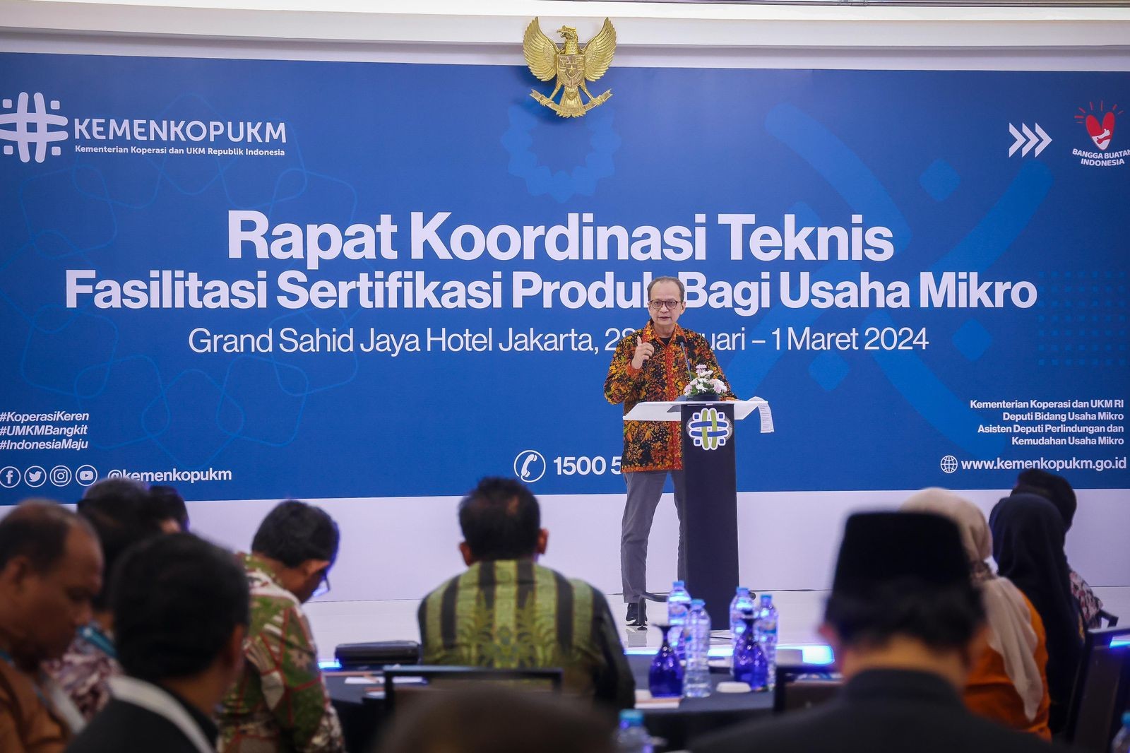 Kemenkop Perkuat Sinergi Lintas Sektor Dorong Sertifikasi Usaha Mikro
