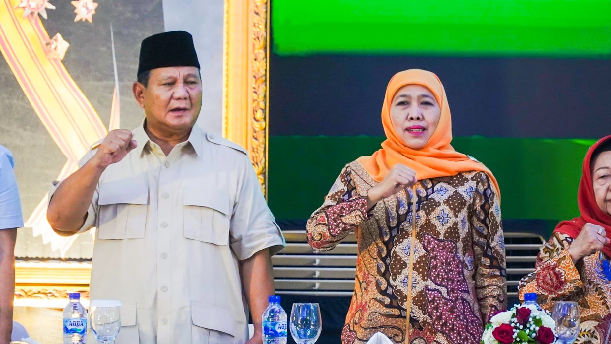 Silaturahmi Kebangsaan di Hambalang, Khofifah: Jatim Merupakan Jantung Kemenangan Prabowo-Gibran