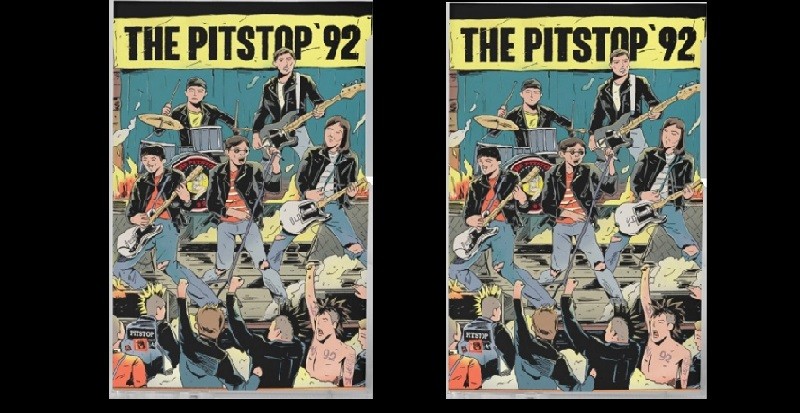 Unit Punk Rock The Pitstop'92 Rilis Album Self Titled, Lagunya Nyentrik dan Kritis