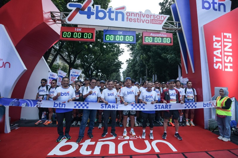 5000 Pelari Semarakkan BTN RUN 2024