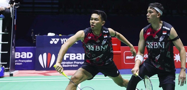 French Open 2024, Ganda Cina Taipei Bikin Fajar/Rian Angkat Koper 