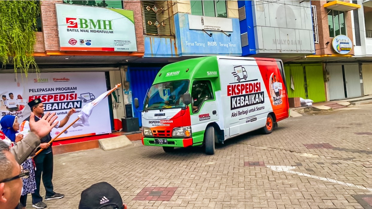 10.443 Paket Ramadan Ekspedisi Kebaikan Laznas BMH Jatim Mulai Disebar Hari Ini ke Seluruh Daerah