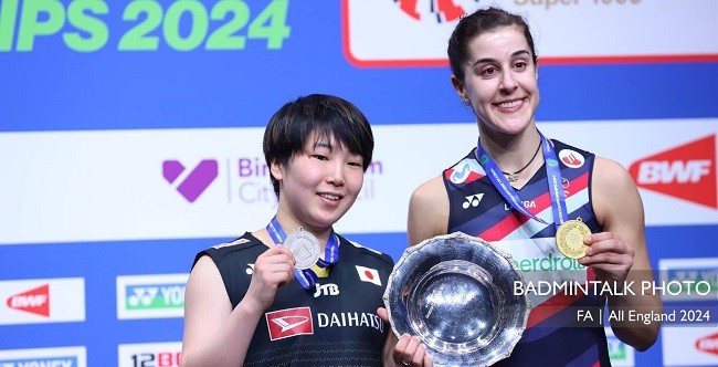 Akane Mundur Ditengah Pertandingan, Marin Raih Juara All England 2024 