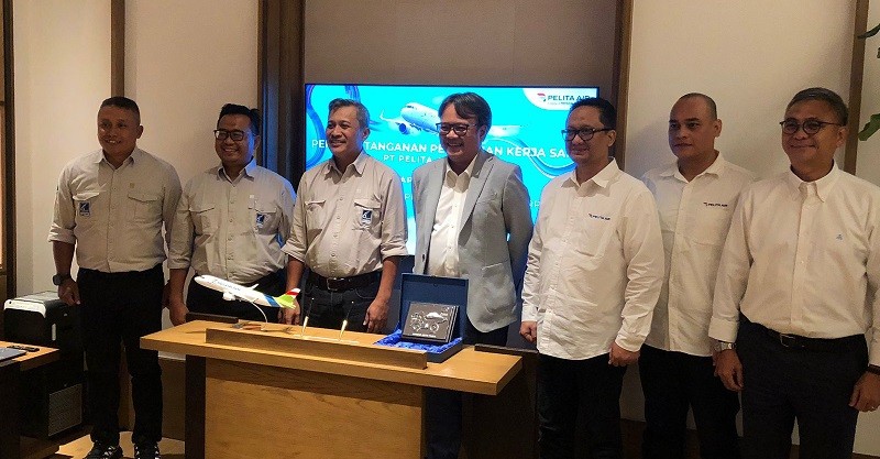 PT Pamapersada Nusantara Jalin Kerja Sama dengan Pelita Air Service 