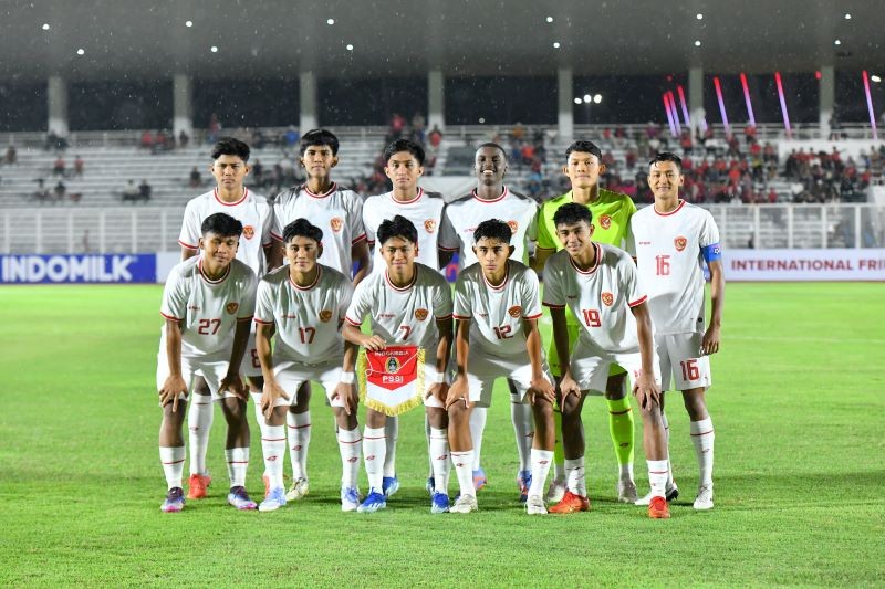 Gol Ji Da Bin Selamatkan Timnas Indonesia U-20 Dari Kekalahan