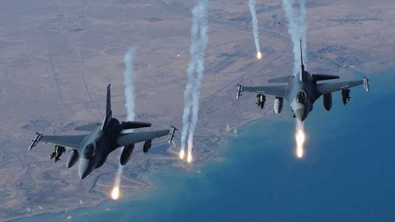 Jet-jet Tempur AS Serang Wilayah Timur Laut Suriah