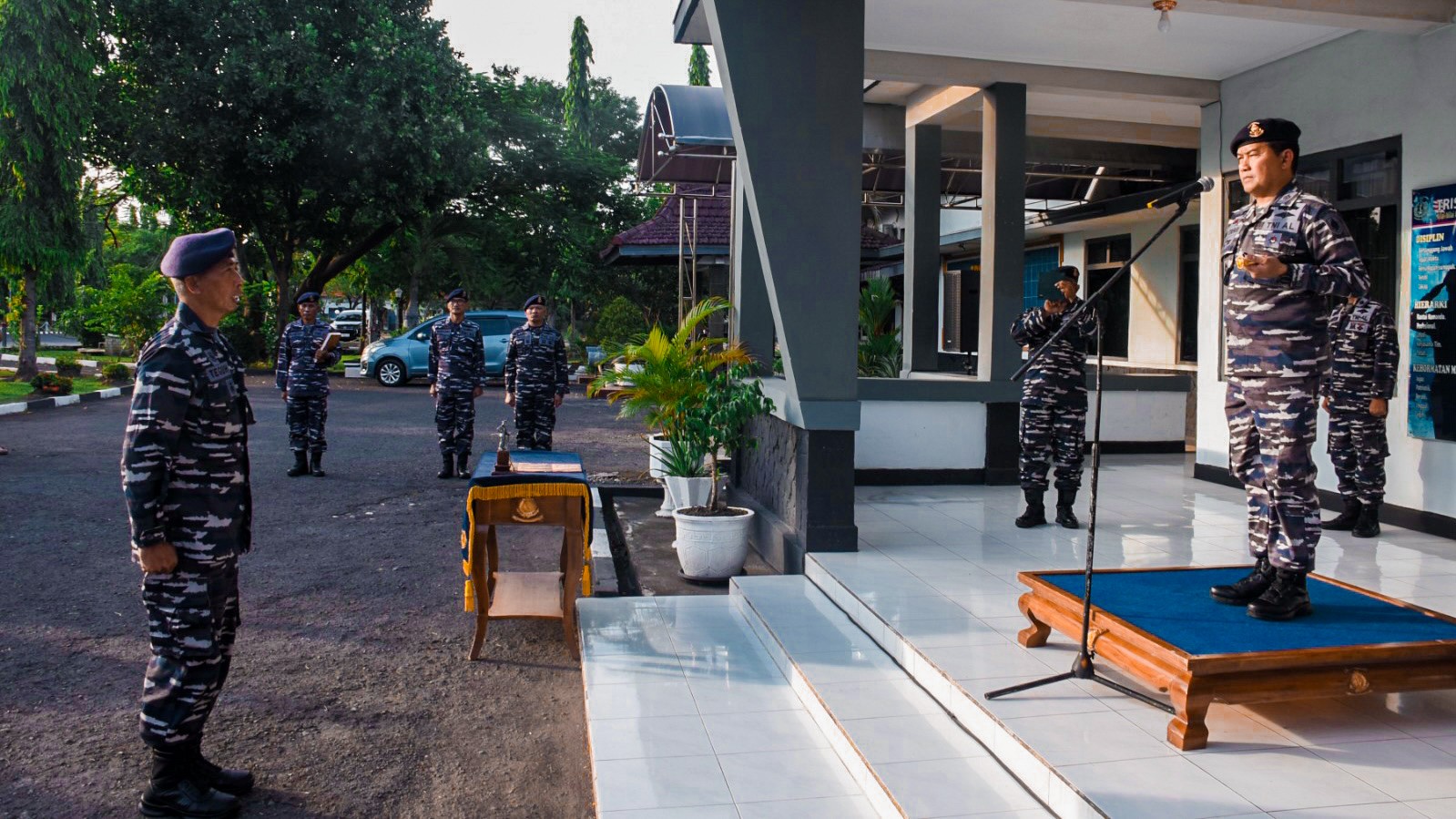 Penyegaran Kepemimpinan, Danpusdiktek Pimpin Sertijab Dansepatek
