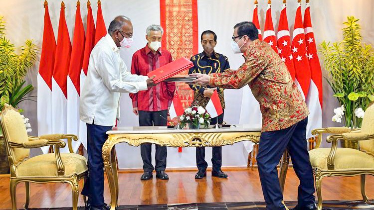 Indonesia - Singapura Mulai Berlakukan Perjanjian Ekstradisi