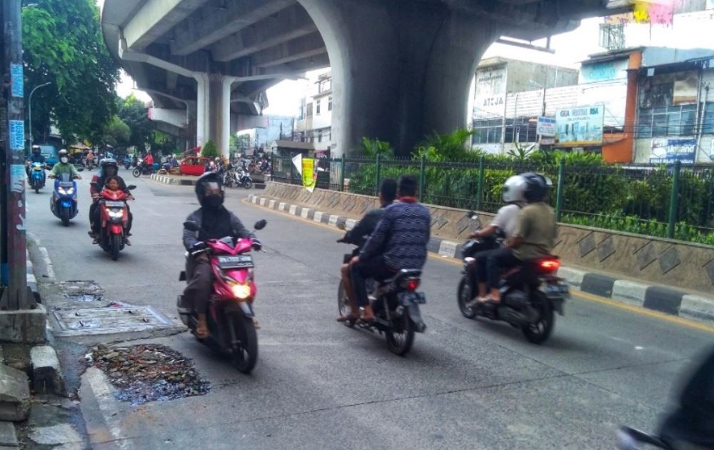 Dalam Sebulan, Dishub DKI dan Polda Metro Jaya Razia 1.695 Motor Pelawan Arah